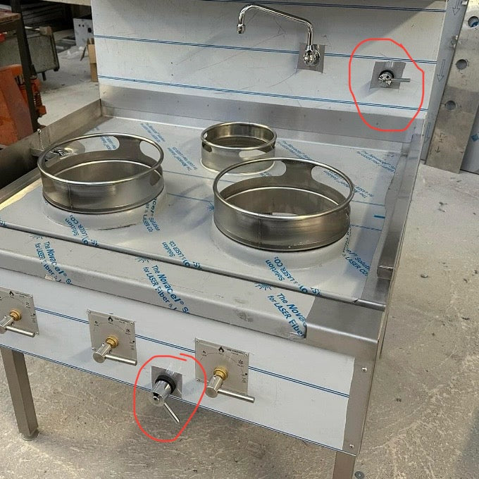T型炉头水阀2(垫片或1/2”内丝接口)