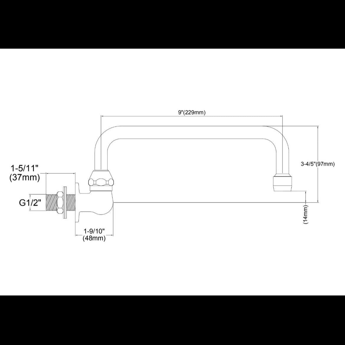 炉头水龙头 （平头）