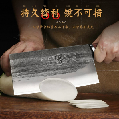 22号 轩辕斩切刀［顶级模具钢］（斩猪蹄 排骨鸡鸭等，注：不能斩大骨）